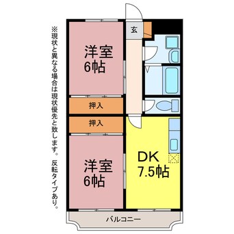 間取図 マリッチ昴