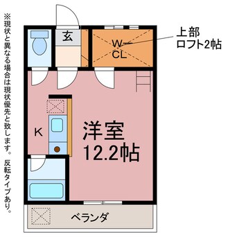 間取図 セザンヌ花田２