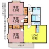 ユトリーノ 3LDKの間取り