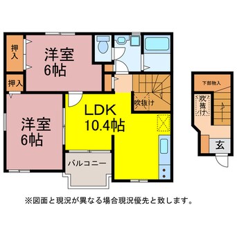 間取図 レジデンスTAHARA