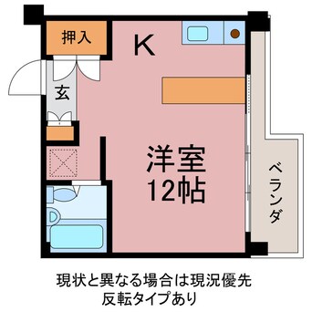 間取図 シャトーウィスタリヤ