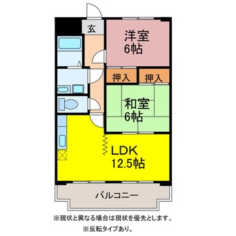 間取図 ヴィラシャルマン