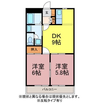 間取図 サンビレッジＮＯＤＡ