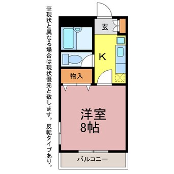 間取図 キャプテンビル