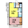 プレステージ薬師 1LDKの間取り