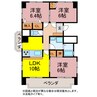 ヴィラヒルズⅡ 3LDKの間取り