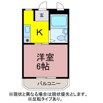 間取図 サンエバーマツヨシ