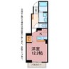 ローレル藤沢 1Rの間取り