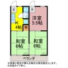 フォーブル西小池A・B 3Kの間取り