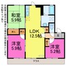 ソレーユ曙 3LDKの間取り