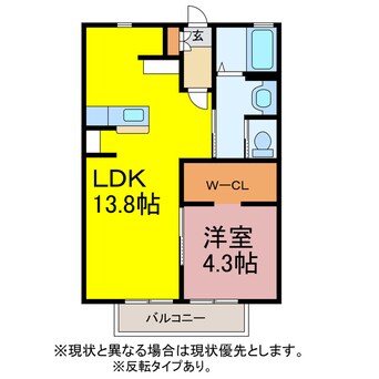 間取図 グリーンステージしんさかえⅡ