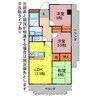 レジデンス円六 3LDKの間取り