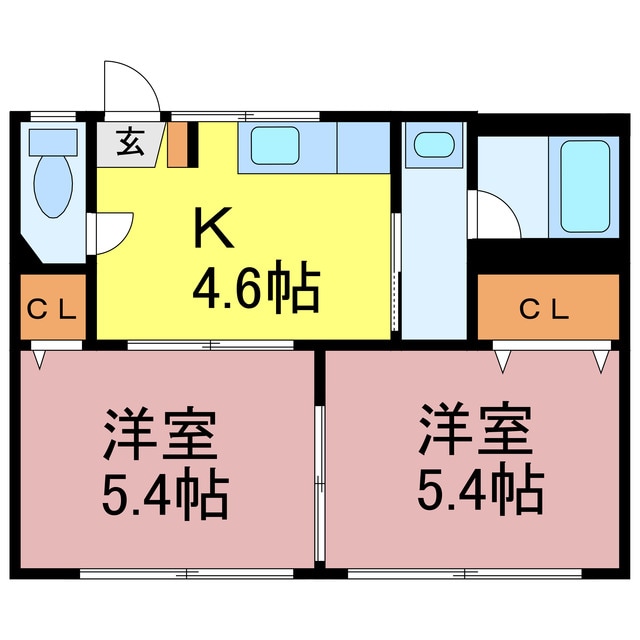 間取り図 サンハイツ