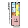 サンマツモトB 1Kの間取り