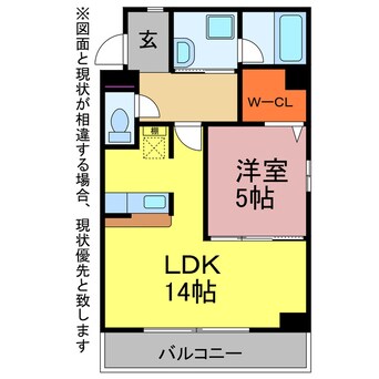 間取図 vivre柱