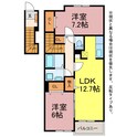 ブルック　菅池の間取図