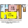 ＧＣ１００ 1LDKの間取り