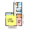 Ｒ３９みなと 1LDKの間取り