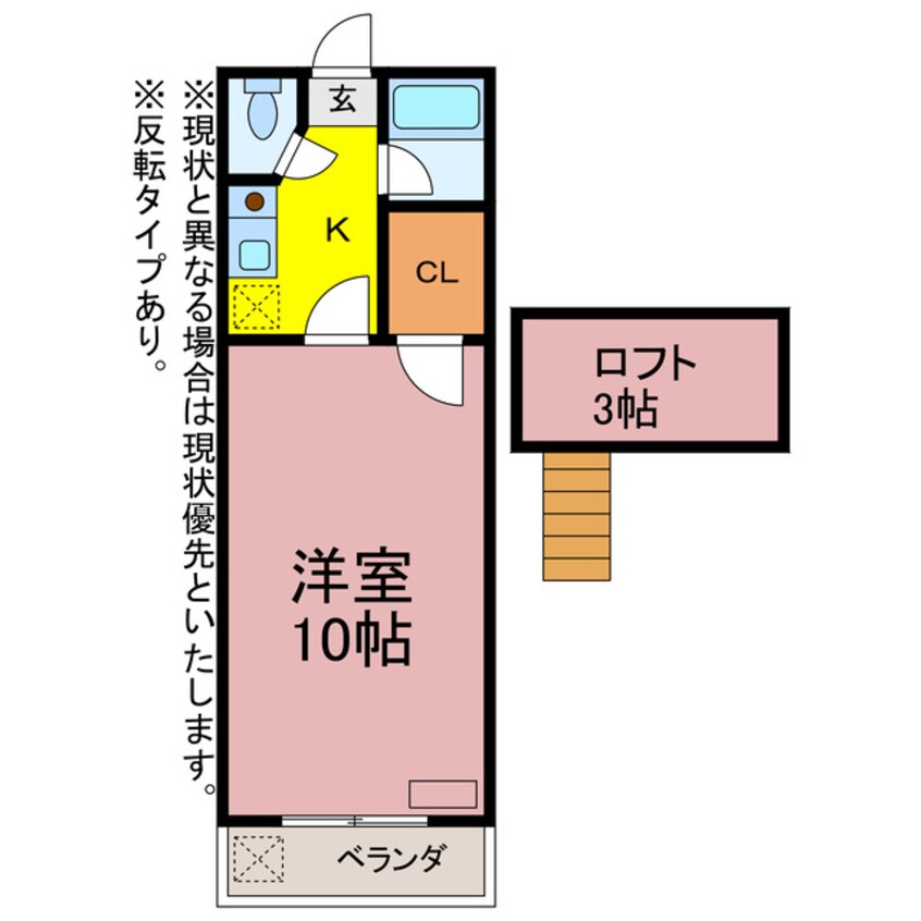 間取図 セザンヌ下地