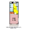 さくら 1Kの間取り