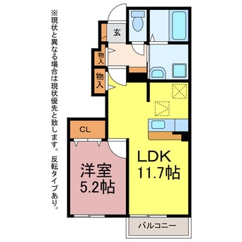 間取図 ＩＳＹ４８Ⅰ・Ⅱ