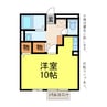 パーク柱 1Rの間取り