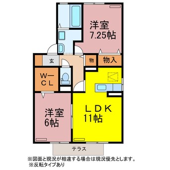 間取図 アルファヴィレッジえじま