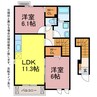 ベル・メゾンⅡ 2LDKの間取り