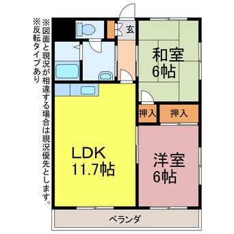 間取図 レジデンシアNOV