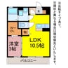 ソラーナ二番館 1LDKの間取り