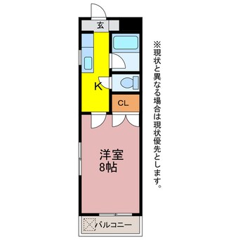 間取図 グリーンパークⅠ