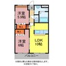 フェリーチェ 2LDKの間取り