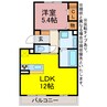 ファーム　ヴィレッジ 1LDKの間取り