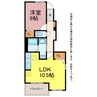 スターリースカイ 1LDKの間取り