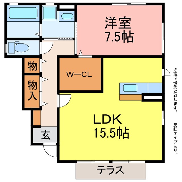 間取り図 カーサ　フェリーチェⅠ