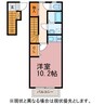 クレシタ神ノ輪 1Rの間取り