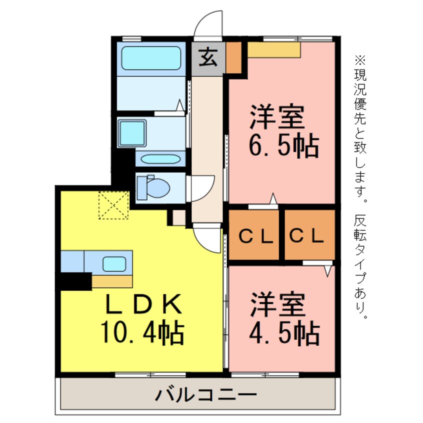 間取図 La Bellezza　Ｂ棟