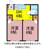 アーバンハイツ 2DKの間取り