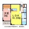 ZEEK 1LDKの間取り