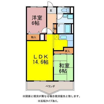 間取図 レーベン21