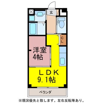 間取図 ベラージオ