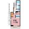 クオリティー　ワン 1Rの間取り