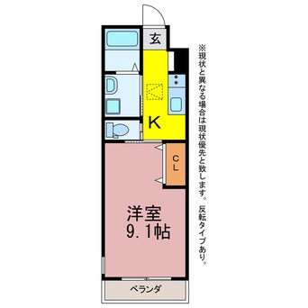 間取図 カサ アスール