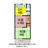 泉ハイツ 2DKの間取り
