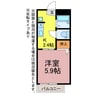 エクシブⅢ 1Kの間取り