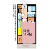 アルカディア大橋通 1Rの間取り
