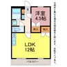 Mh-Arc KAORU 1LDKの間取り