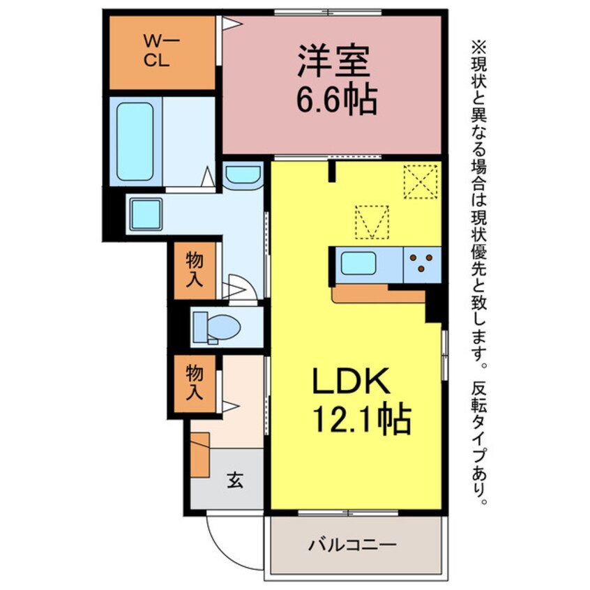 間取図 プランドール　スギA