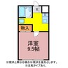ビオラ栄 1Kの間取り