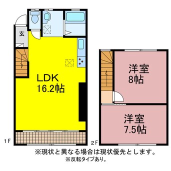 間取図 カーサ・ミノワⅢ